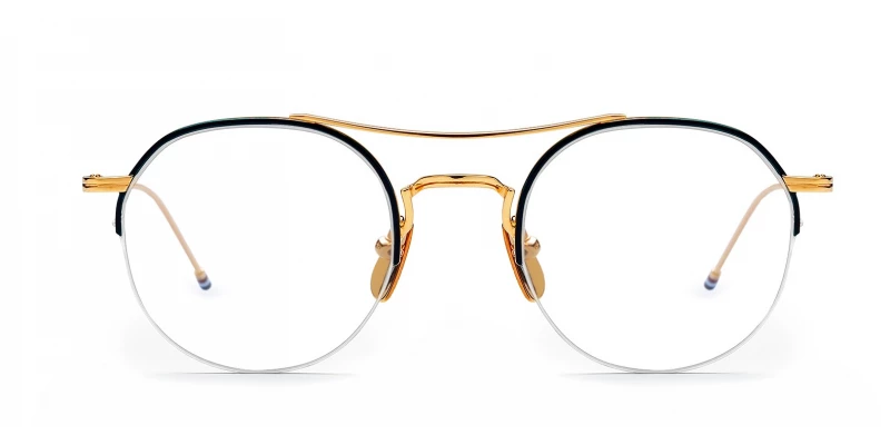 THOM BROWNE TB903 GLD/NVY optical